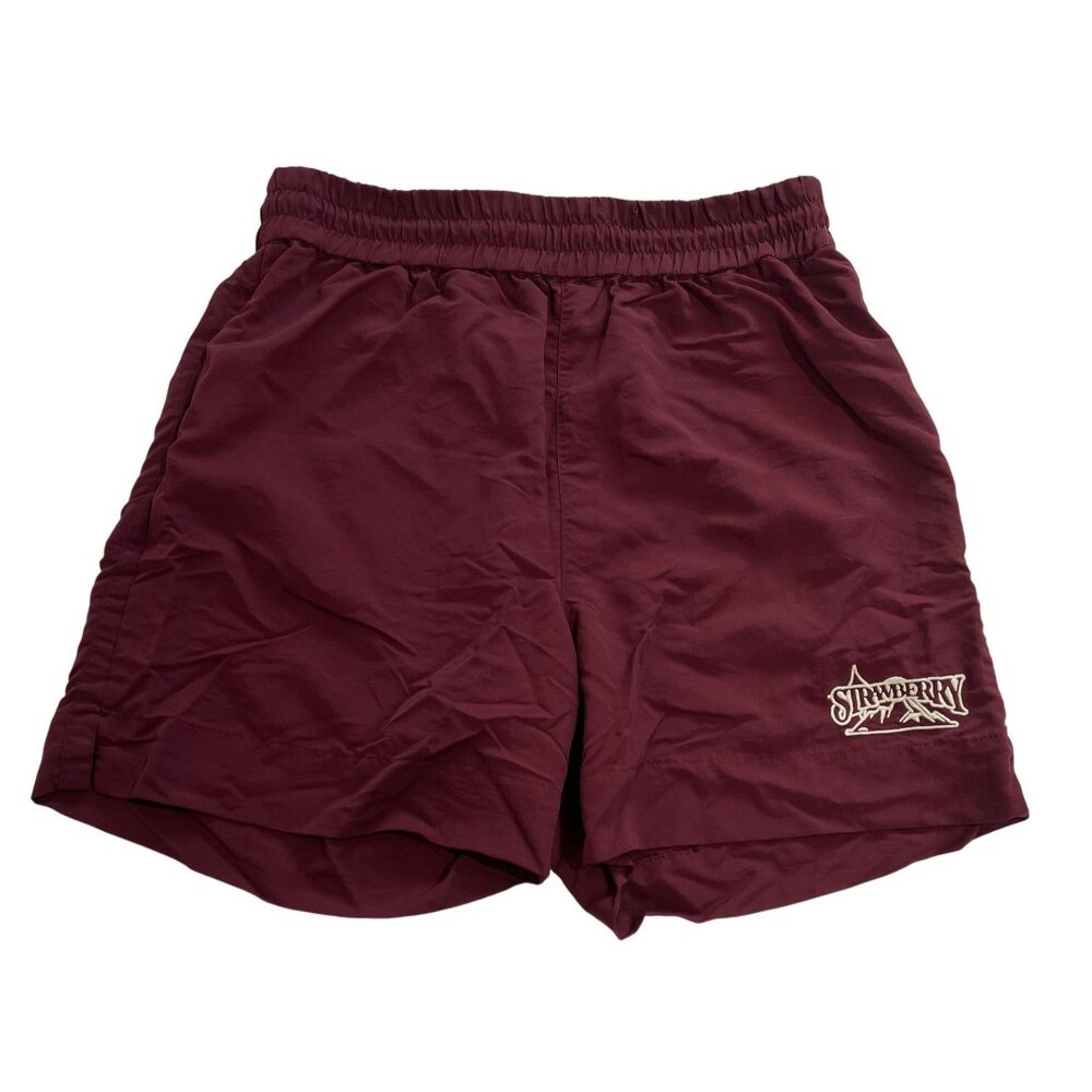 Strawberry LA Athletic Shorts in Red